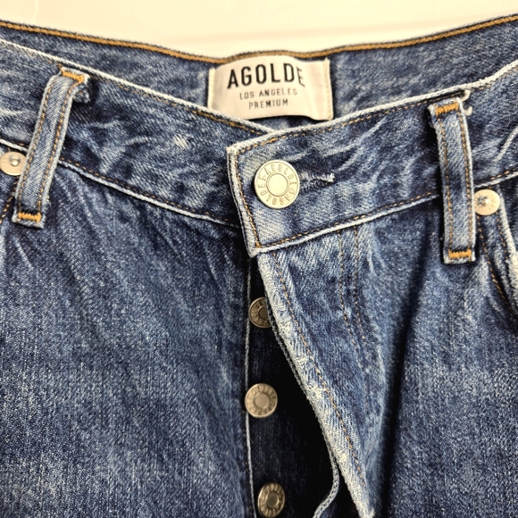 AGOLDE Riley High Rise Cropped Jeans - Picture 6 of 16